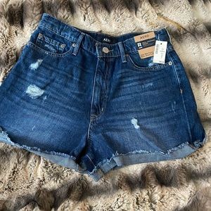 Aero size 8 high rise denim shorts